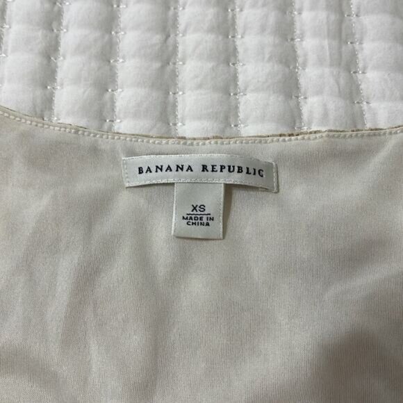 Banana Republic Cream Lace Lined Tank Top Size XS - Picture 4 of 5